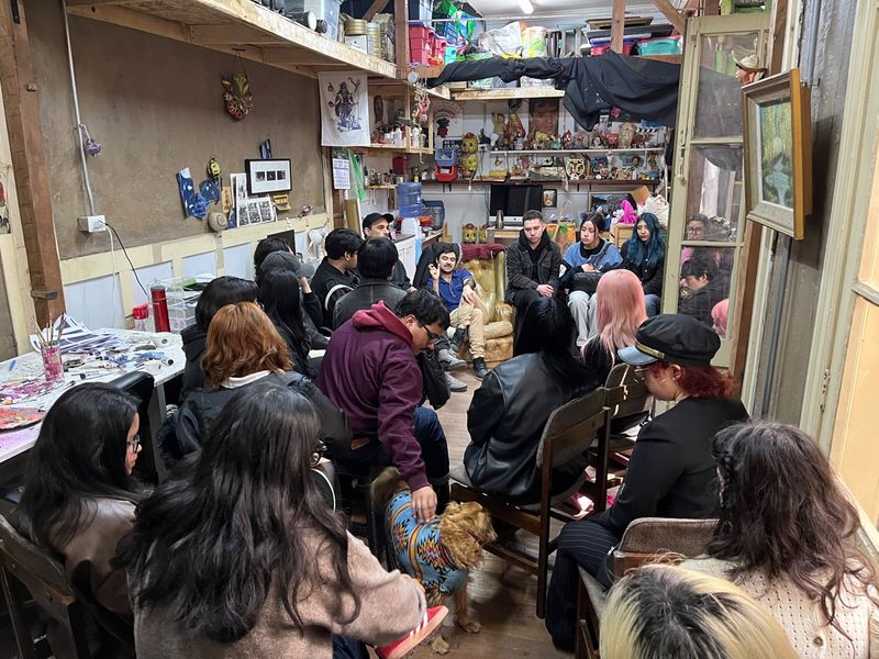 Conversation with Pablo Martín Weber at Casa Fósfora