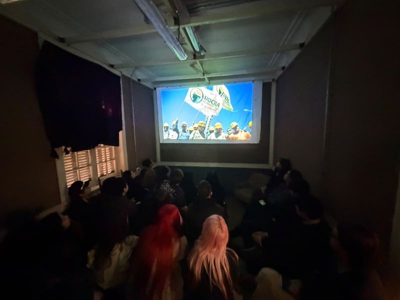 Screening of short films by Pablo Martín Weber at Casa Fósfora